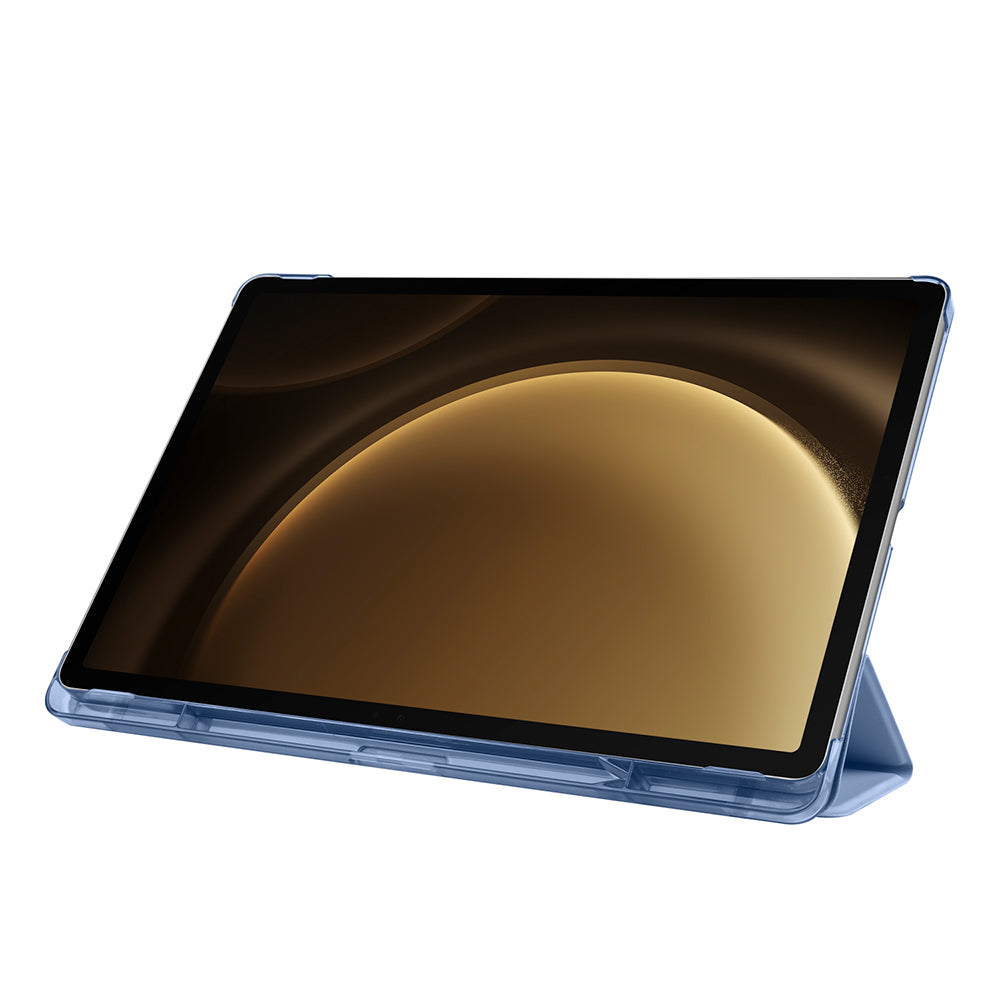 Galaxy Tab S9 Plus Zore Smart Cover Kalem Bölmeli Standlı 1-1 Kılıf