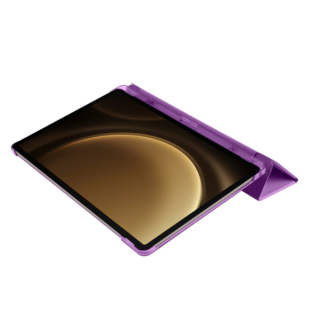 Galaxy Tab S9 Plus Zore Smart Cover Kalem Bölmeli Standlı 1-1 Kılıf