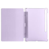 Galaxy Tab S9 Plus Zore Smart Cover Kalem Bölmeli Standlı 1-1 Kılıf