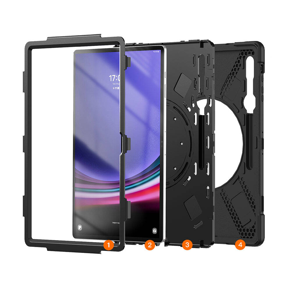 Galaxy Tab S9 Ultra Zore Defender Tablet Silikon