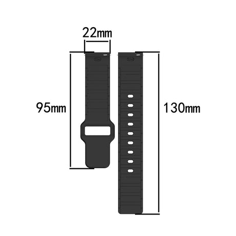 Galaxy Watch 46mm Zore KRD-132 22mm Silikon Kordon Strap Kayış