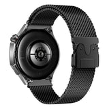 Galaxy Watch 46mm Zore KRD-25 Metal Hasır Kordon