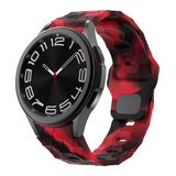Galaxy Watch 5 44mm Zore KRD-116 20mm Futbol Desenli Spor Tasarımlı Silikon Kordon