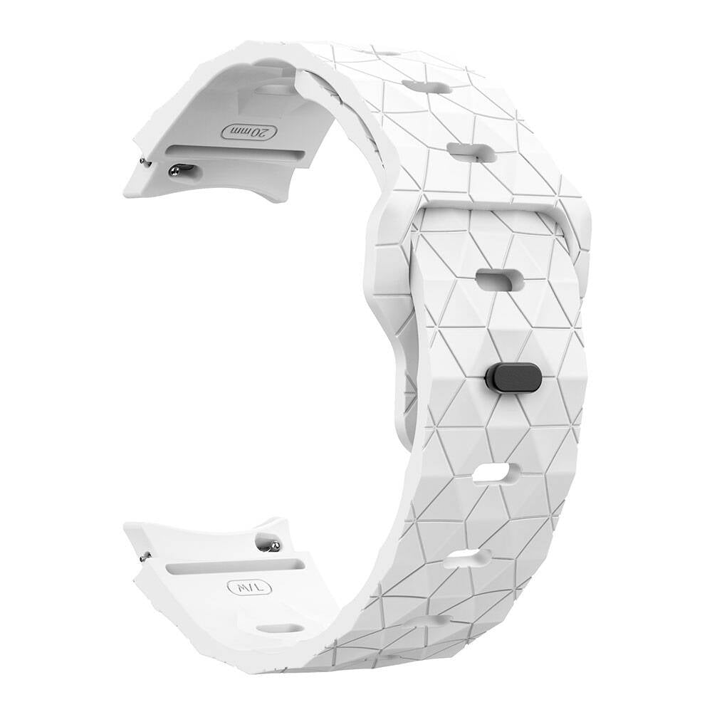 Galaxy Watch 5 44mm Zore KRD-116 20mm Futbol Desenli Spor Tasarımlı Silikon Kordon