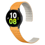 Galaxy Watch 5 Pro 45mm Zore KRD-111 20mm Çizgili Desenli Silikon Kordon