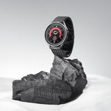 Galaxy Watch 7 40mm Karbon Fiber Pitaka Modern Serisi Black-Grey Twill Kordon