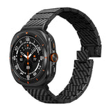 Galaxy Watch Ultra 47mm Karbon Fiber Pitaka Modern Serisi Black-Grey Twill Kordon