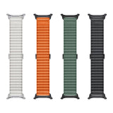 ​​Galaxy Watch Ultra 47mm Zore KRD-120 Naylon Kumaş Hasır Örgülü Kordon