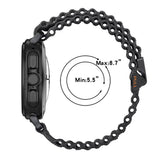 ​​Galaxy Watch Ultra 47mm Zore KRD-120 Naylon Kumaş Hasır Örgülü Kordon
