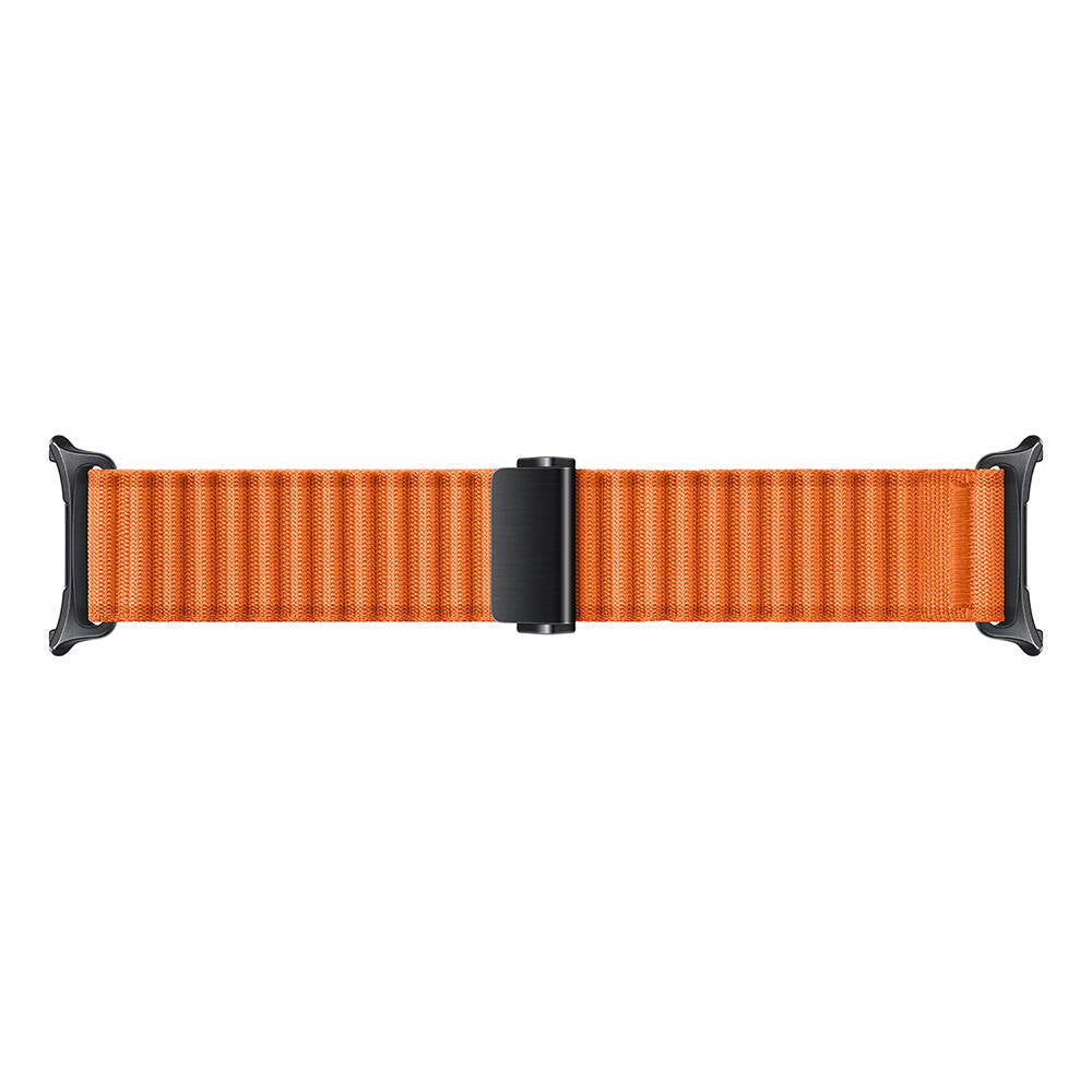​​Galaxy Watch Ultra 47mm Zore KRD-120 Naylon Kumaş Hasır Örgülü Kordon