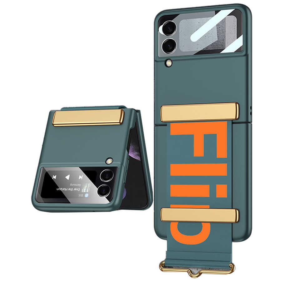 Galaxy Z Flip 3 Kılıf Zore Flio Kıpta Kapak