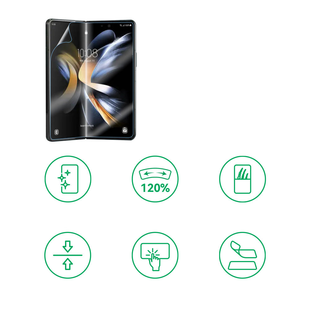 Galaxy Z Flip 3 Zore Hizalama Aparatlı S-Fit Body Ekran Koruyucu