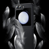 Galaxy Z Flip 5 Kılıf Karbon Fiber Benks Essential ArmorAir 600D Kevlar Kapak
