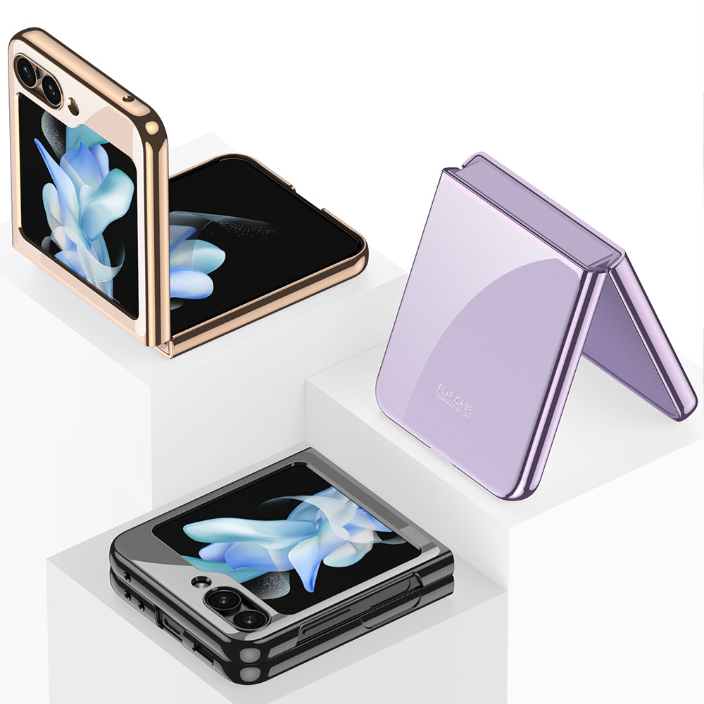 Galaxy Z Flip 5 Kılıf Zore Kıpta Lensli Kapak