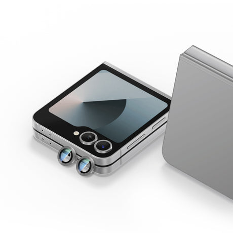 Galaxy Z Flip 6 CaseWorld Alloy Serisi Oleofobik Anti Reflective Kamera Lens Koruyucu