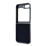 Galaxy Z Flip 6 Kılıf Lacoste Orjinal Lisanslı M-safe Şarj Özellikli Pike Desenli Arka Yüzey İkonik Timsah Dokuma Logolu Kapak