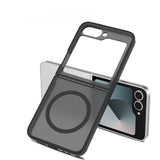 Galaxy Z Flip 6 Kılıf M-Safe Şarj Özellikli Kamera Korumalı Zore Lunex Kapak