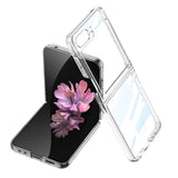 Galaxy Z Flip 6 Kılıf Zore Full Camlı Kıpta Kapak