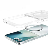 Galaxy Z Flip 7 Kılıf Kamera Korumalı M-safe Sert PC Zore Porto Kapak