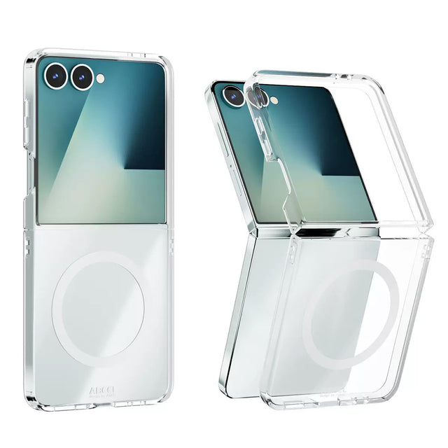 Galaxy Z Flip 7 Kılıf Kamera Korumalı M-safe Sert PC Zore Porto Kapak