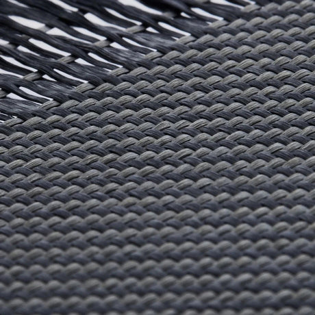 Galaxy Z Flip 7 Kılıf M-safe Şarj Özellikli 600D Aramid Fiber Pitaka Ultra-Slim Classic Serisi Black-Grey Twill Kapak