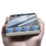 Galaxy Z Flip 7 Kılıf Zore Kıpta Standlı Kapak