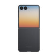 Galaxy Z Flip 8 Kılıf M-safe Şarj Özellikli 600D Aramid Karbon Fiber Pitaka Edge Serisi Black-Grey Twill Kapak
