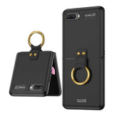 Galaxy Z Flip Kılıf Zore Flip Ring Kıpta Kapak