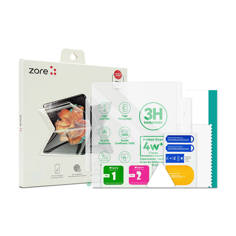 Galaxy Z Fold 2 Zore Hizalama Aparatlı S-Fit Body Ekran Koruyucu