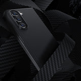 Galaxy Z Fold 5 Kılıf M-safe Özellikli Karbon Fiber Benks Essential 600D Kevlar Kapak