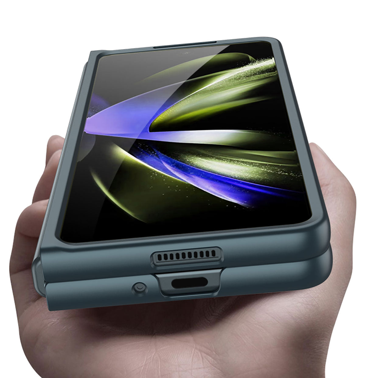 Galaxy Z Fold 5 Kılıf Zore Sert Kıpta Kapak