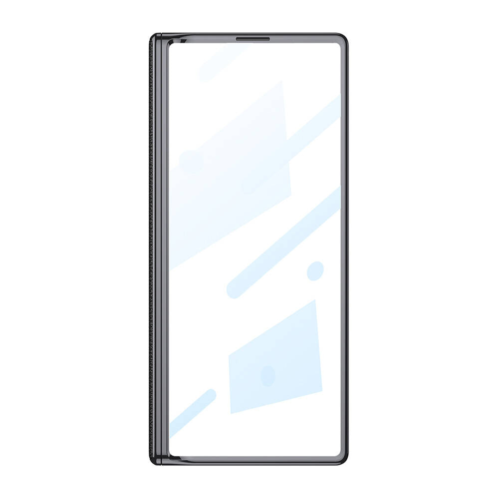 ​Galaxy Z Fold 6 Kılıf Deri Standlı Zore Kıpta Premium Kılıf