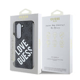 Galaxy Z Fold 6 Kılıf Guess Orjinal Lisanslı M-safe Şarj Özellikli Love Guess Printing Kapak