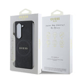Galaxy Z Fold 6 Kılıf Guess Orjinal Lisanslı M-safe Şarj Özellikli Saffiano Metal Logo Kapak