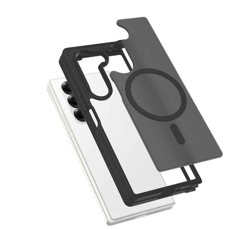 Galaxy Z Fold 6 Kılıf M-Safe Şarj Özellikli Kamera Korumalı Zore Lunex Kapak