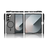 Galaxy Z Fold 6 Kılıf M-Safe Şarj Özellikli Kamera Korumalı Zore Lunex Kapak