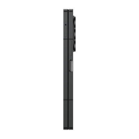 Galaxy Z Fold 6 Kılıf M-safe Şarj Özellikli 600D Aramid Fiber Pitaka Ultra-Slim Classic Serisi Black-Grey Twill Kapak