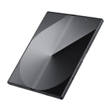 Galaxy Z Fold 6 Kılıf M-safe Şarj Özellikli 600D Aramid Fiber Pitaka Ultra-Slim Classic Serisi Black-Grey Twill Kapak