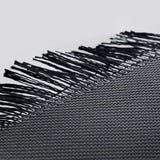 Galaxy Z Fold 6 Kılıf M-safe Şarj Özellikli 600D Aramid Fiber Pitaka Ultra-Slim Classic Serisi Black-Grey Twill Kapak