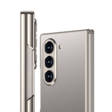 Galaxy Z Fold 6 Kılıf Titanyum Metal Tasarımlı Zore Kıpta Caz Kapak