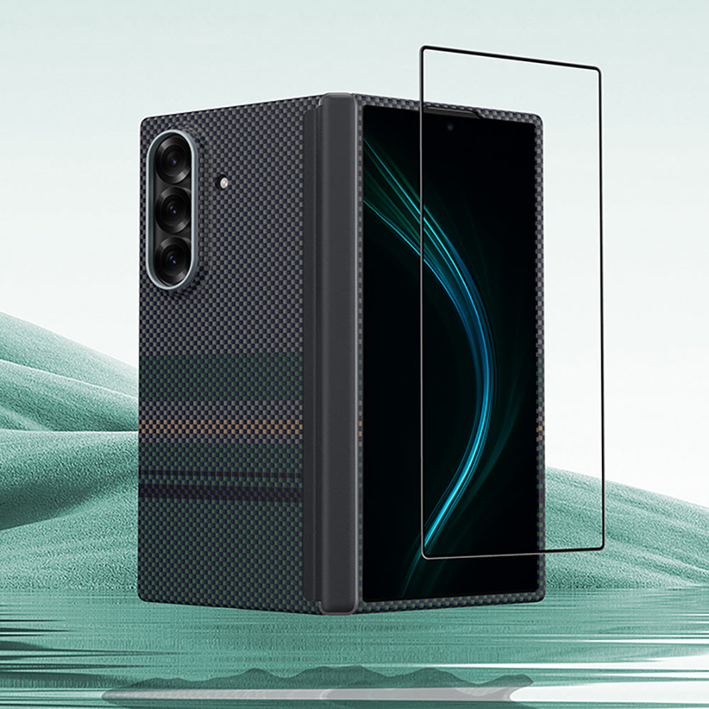Galaxy Z Fold 7 Benks ArmorAir Aurora Grand Combo Üçlü Aksesuar Seti (Ön Arka Kevlar Kapak + Ekran Koruyucu)