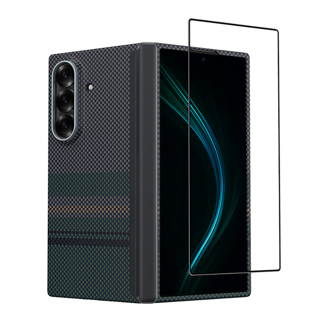 Galaxy Z Fold 7 Benks ArmorAir Aurora Grand Combo Üçlü Aksesuar Seti (Ön Arka Kevlar Kapak + Ekran Koruyucu)