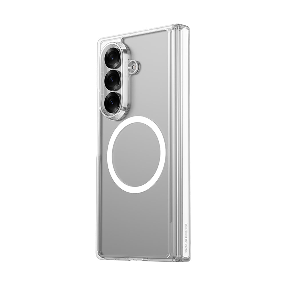 Galaxy Z Fold 7 Benks Crystal Grand Combo Üçlü Aksesuar Seti (Ön Arka Şeffaf Kapak + Ekran Koruyucu)