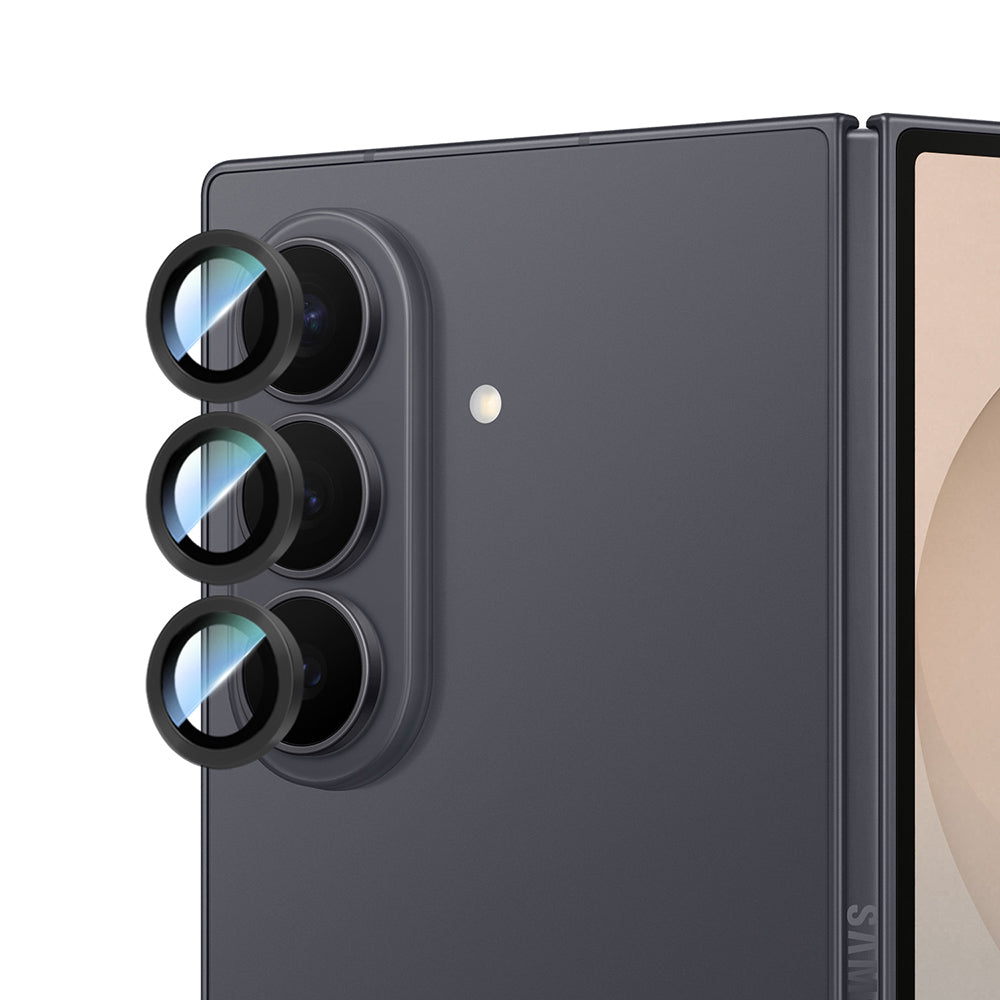 Galaxy Z Fold 7 CaseWorld Alloy Serisi Oleofobik Anti Reflective Kamera Lens Koruyucu