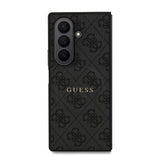 Galaxy Z Fold 7 Kılıf Guess Orjinal Lisanslı M-safe Şarj Özellikli 4G Desen Yazı Logolu Kapak