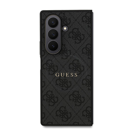 Galaxy Z Fold 7 Kılıf Guess Orjinal Lisanslı M-safe Şarj Özellikli 4G Desen Yazı Logolu Kapak