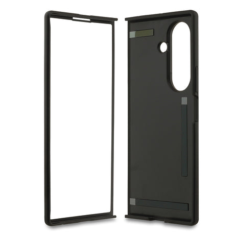 Galaxy Z Fold 7 Kılıf Guess Orjinal Lisanslı PU Deri Büyük Metal Logo Dizaynlı Kapak
