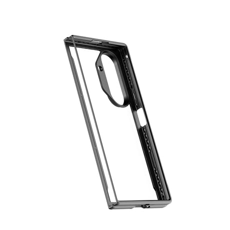 Galaxy Z Fold 7 Kılıf M-safe Şarj Özellikli Airbagli Raptic Shield Serisi Şeffaf Arka Yüzey Kapak