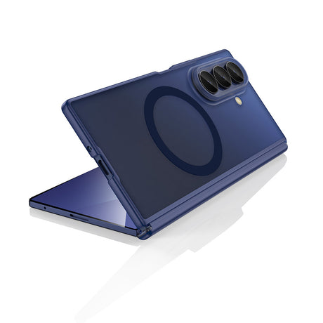 Galaxy Z Fold 7 Kılıf M-safe Şarj Özellikli Arkası Mat Sert PC Wlons Vena Kapak