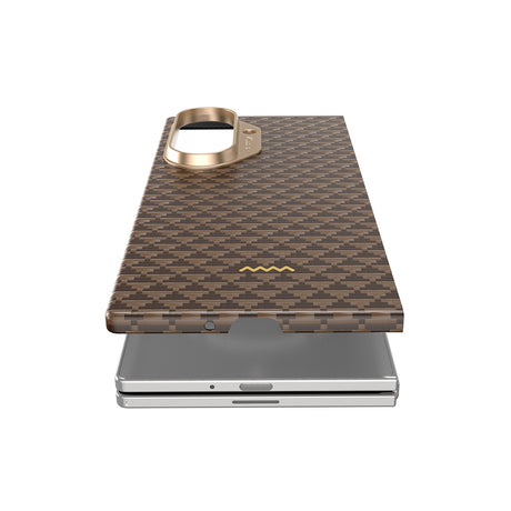 Galaxy Z Fold 7 Kılıf M-safe Şarj Özellikli Raptic Aramid Skin Origin Serisi Kapak